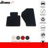 Honda S2000 2000-2008 Tapis textile jeu de 2 pièces nylon noir