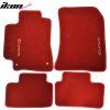 Lexus IS300 2001-2005 Tapis de sol textile kit de 4 pièces nylon rouge