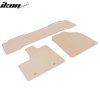 Acura MDX 2001-2006 Tapis textile ensemble de 3 pièces nylon beige