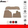 Acura MDX 2001-2006 Tapis textile ensemble de 3 pièces nylon beige