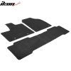 Acura MDX 2001-2006 Tapis de sol textile jeu de 3 pièces nylon noir