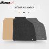 Acura MDX 2001-2006 Tapis de sol textile jeu de 3 pièces nylon noir