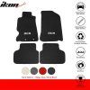 Acura RSX 2002-2006 Tapis textile jeu de 4 pièces nylon logo DC5 noir