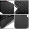 Audi A4 2002-2004 Tapis de sol textile jeu de 4 pièces nylon noir