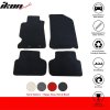 Acura RSX 2002-2006 Tappetini in tessuto set da 4 pezzi nylon nero