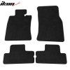 Mini Cooper 2002-2006 Tapis de sol textiles jeu de 4 pièces nylon noir