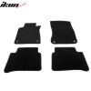 Mercedes-Benz W211 E-Class 2003-2009 Tapis textile jeu de 4 pièces nylon noir