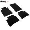 Mercedes-Benz W211 E-Class 2003-2009 Tapis textile jeu de 4 pièces nylon noir