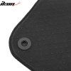 Mercedes-Benz W211 E-Class 2003-2009 Tapis textile jeu de 4 pièces nylon noir