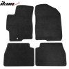 Mazda 6 2003-2008 Tapis textile jeu de 4 pièces nylon noir