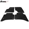 Porsche Cayenne 2003-2010 Tapis textile jeu de 4 pièces nylon noir