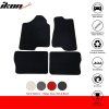 Hummer H2 2003-2009 Tapis de sol textile jeu de 4 pièces nylon noir