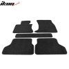 BMW E60 5 Series 2004-2009 Tapis textile jeu de 5 pièces nylon noir