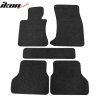 BMW E60 5 Series 2004-2009 Tapis textile jeu de 5 pièces nylon noir