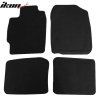 Scion tC 2004-2010 Tapis textile jeu de 4 pièces nylon noir
