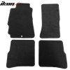 Mazda RX-8 2004-2012 Tapis de sol textile ensemble de 4 pièces nylon noir
