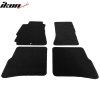 Mazda RX-8 2004-2012 Tapis de sol textile ensemble de 4 pièces nylon noir