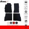 Mazda RX-8 2004-2012 Tapis de sol textile ensemble de 4 pièces nylon noir
