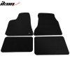 Chrysler 300 300C 2005-2010 Tapis textile jeu de 4 pièces nylon noir