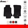 Chevrolet Corvette C6 2005-2013 Tapis textile lot de 2 pièces nylon noir