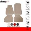 BMW E90 3 Series 2006-2011 Tapis textile lot de 4 pièces nylon beige