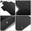 Honda Civic 2006-2011 Tapis de sol textile jeu de 4 pièces nylon noir