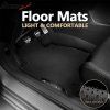 Honda Civic 2006-2011 Tapis de sol textile jeu de 4 pièces nylon noir