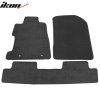 Honda Civic 2006-2011 Tapis textiles Jeu de 3 pièces nylon gris