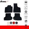 Audi A3 Black 2006-2013 Tapis textile jeu de 4 pièces nylon noir