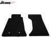 Mazda Miata MX-5 2006-2015 Tapis de sol textile jeu de 2 pièces nylon noir