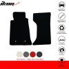 Mazda Miata MX-5 2006-2015 Tapis de sol textile jeu de 2 pièces nylon noir