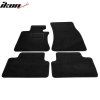 BMW E63 E64 M6 6- 2007-2010 Tapis de sol textile jeu de 4 pièces nylon noir