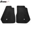 Jeep Wrangler 2007-2012 Tapis de sol textile jeu de 4 pièces nylon noir
