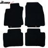 Nissan Versa 2007-2012 Tapis textile jeu de 4 pièces nylon noir