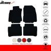 Nissan Versa 2007-2012 Tapis textile jeu de 4 pièces nylon noir