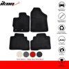 Toyota Yaris 4Dr 2007-2012 Tapis de sol textile kit de 4 pièces nylon noir