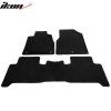 Acura MDX 2007-2013 Tapis textile jeu de 3 pièces nylon noir