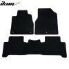 Acura MDX 2007-2013 Tapis textile jeu de 3 pièces nylon noir