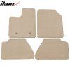 Ford Edge 2007-2013 Tapis textile jeu de 4 pièces nylon beige