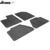 Ford Edge 2007-2013 Alfombrillas textiles juego de 4 piezas nylon gris