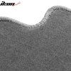 Jeep Compass/Patriot 2007-2016 Tapis textile jeu de 4 pièces nylon gris