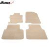 Honda Accord 2008-2012 Tapis textiles jeu de 4 pièces nylon beige