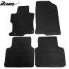 Honda Accord 2008-2012 Tapis textile jeu de 4 pièces nylon noir