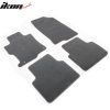 Honda Accord 2008-2012 Tapis textile jeu de 4 pièces nylon gris