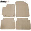 Toyota Corolla 2009-2013 Tapis de sol textile 4 pièces nylon beige