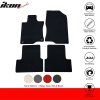 Acura TSX 2009-2014 Tapis de sol textile jeu de 4 pièces noir