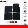 Ford F-150 Crew Cab 2009-2014 Tapis de sol textile jeu de 4 pièces nylon noir