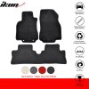 Nissan Cube 2009-2014 Textilní koberce 3dílná sada nylon černá
