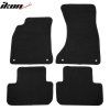 Audi A4 S4 2009-2016 Tapis de sol textile jeu de 4 pièces nylon noir