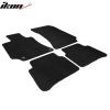 Mercedes-Benz W212 E Class 2010-2016 Tapis de sol textile jeu de 4 pièces nylon noir